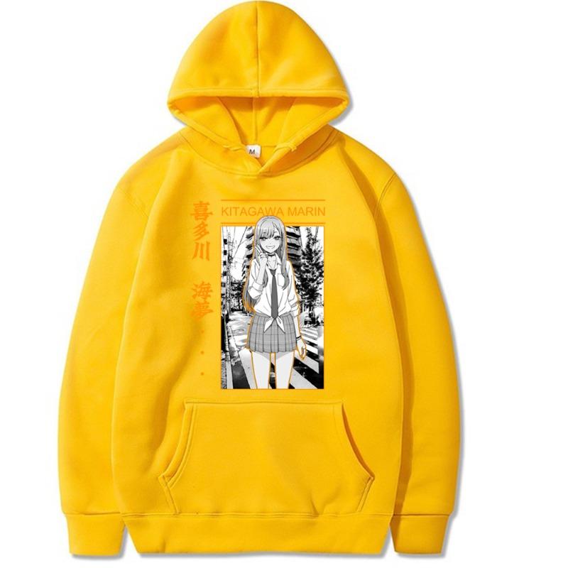 Japanischer Anime My Dress-Up Darling Hoodies Herren Mode Langarm Sweatshirts Damen Harajuku Streetwear Pullover Sudaderas