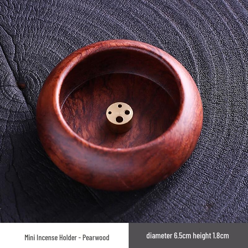 Walnut Wood Incense Holder