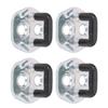 4 Peças Placa de Batente da Fechadura da Porta 8057070N00 Metal À Prova de Arranhões Resistente a Impactos para Elgrand Skyline R32 200 SX S14 Pulsar