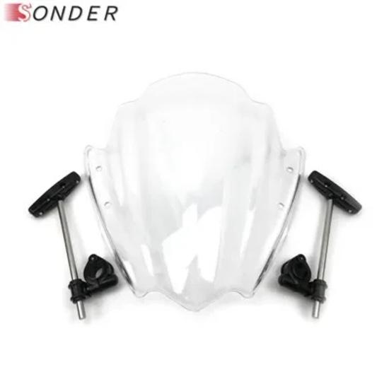 FOR YAMAHA Motorcycle Street Bikes Handlebars Windshield WindScreen 2001- 2009 2012 2014 2015 FZ1 FZ1N FZ6 S2 FZ8 FZ8N FZ 1 6 8