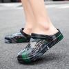 2024 Summer Men's Soft Slippers Clogs Slip-On Garden Shoes Breathable Sandals Male Beach Water Shoes Flip-Flops Quick Dry Slides