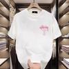 American Retro Trendy Brand Casual Versatile Short-Sleeved T-Shirt Men'S Heavy Pure Cotton Loose Lazy Style Top