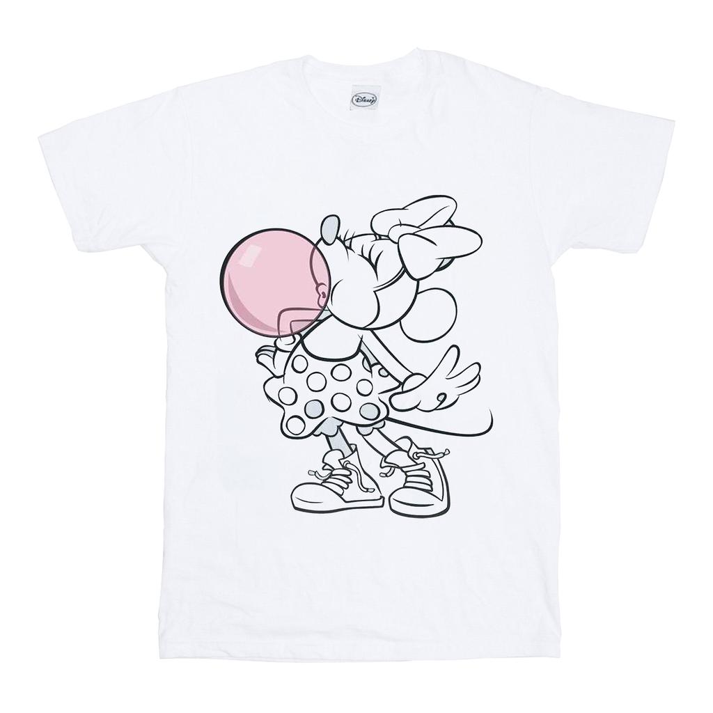 Disney Girls Minnie Mouse Gum Bubble Cotton T-Shirt