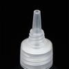 3-100 ml Leere Tropfflasche Transparentes Plastik Nachfüllbar Düsentropfer mit Kappe Quetschflasche Tattoo-Pigment-Tintenbehälter