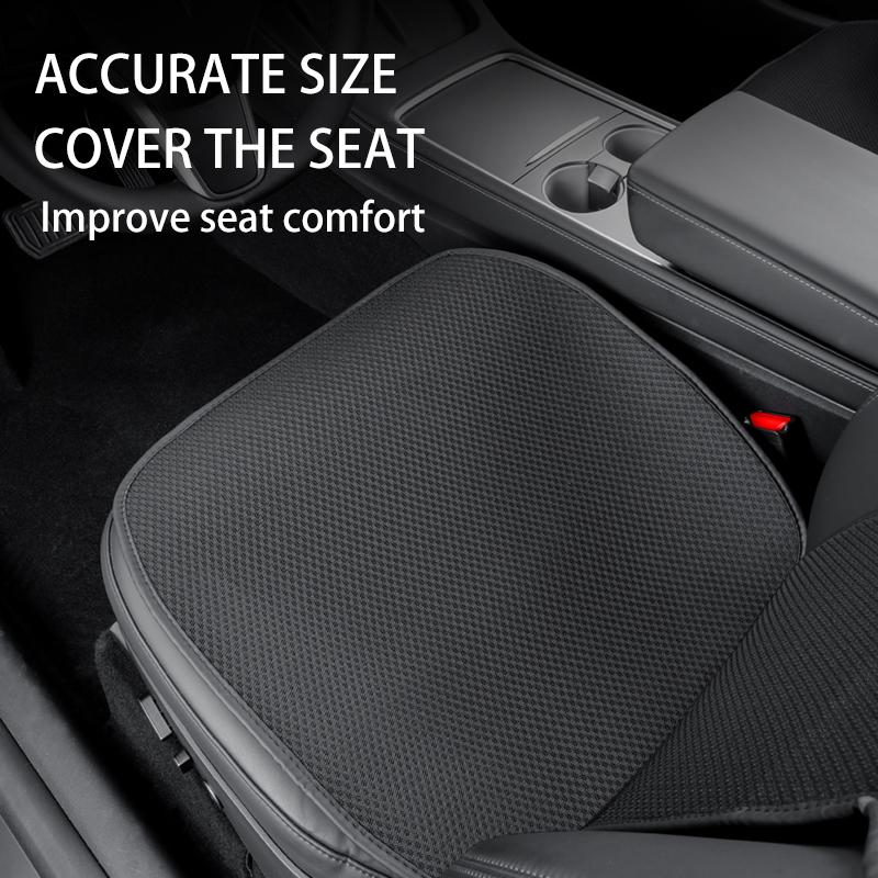 Car Seat Cover Cushion For Tesla Model 3/Model Y 2019-2025 Juniper Ice Silk Seat Cover Breathable Seat Car Interior Accessories