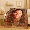 3D Supernatural Sam Dean Winchester TV Flannel Blanket,Ultra Soft Warm Plush Throw for Home Bedroom Bed Sofa Cover Travel Gift