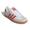 adidas Samba OG White Solar Red Gum Women Sneakers Cloud-White Off-White IF6513