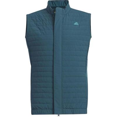 Fitted Solid Color Brand Print Round Neck Sleeveless Vest Men Vests Green IA2611