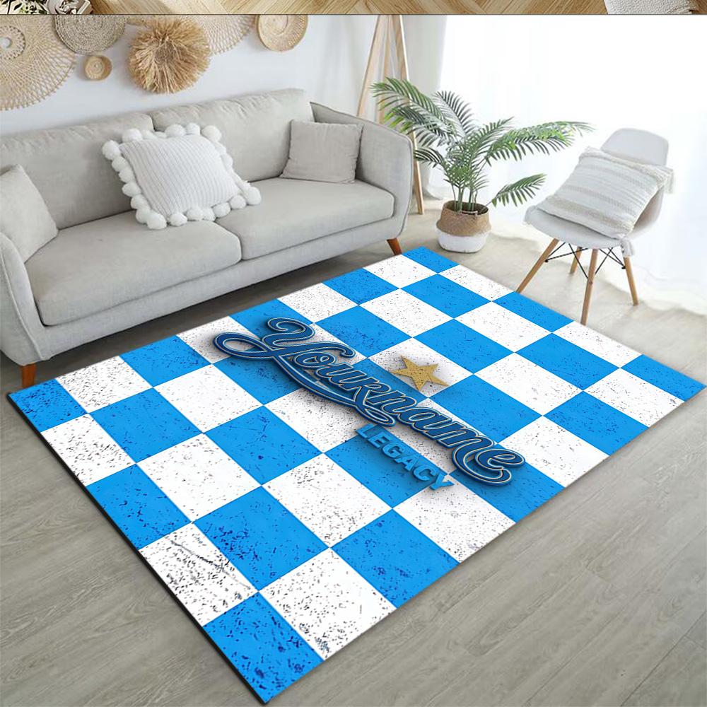 Fc Zenit Saint‑petersburg 32 Customize Text Floor Rug Office Rug Perfect for Game Room Dormitory Hallway Balcony Antislip Carpet Office home decor