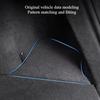 For Tesla Model Y Juniper 2025 Rear Trunk Left Side Storage Box with Cover Tail Boot Organizer Partition Decoration Accessories