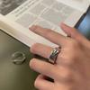 925 Sterling Unique Silver Irregular Line Ring For Women Perfect For Occasions Special