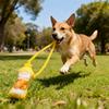 Pet Chew Toy Rope Knot Puppy Bite Resistant Interactive Toys Dog Chewing Toys Teeth Cleaning Interactive Pet Plush Toy