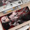 Gaming Genshin Impact Mauspads Groß Computer Gamer Tastatur Teppich Cool Arlecchino Anime Schreibtischunterlage Laptop Büro Anti-Rutsch Mauspads