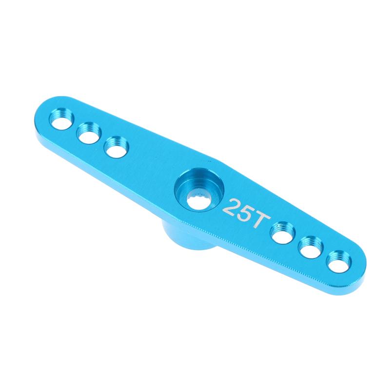 Aluminum Alloy Rc Servo Arm 25T Steering Servo Dual Arm For Rc Car Crawler Large Torque Digital Coreless Servo Parts