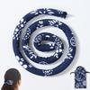 Flexible Headband Ethnic Style Iron Wire Hair Rope Set High Ponytail Spiral Lock Colorful Dirty Braid Long Hair Strands