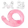 Dubbelhoofdige PVC Dildo Enorme Stippen Draad Penis Vagina Anaal Billen Zuignap Gay Lesbische Vrouw MAN Seks Speelgoed Vormige Dildo