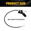Fit 17 15 16 18 19 20 JEEP 21 23 RENEGADE 22 68247126AA HOOD LATCH RELEASE CABLE