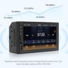 7 Inch Multimedia Player Bluetooth-Compatible Wireless Carplay Android Auto Portable Car Stereo 2 Din Car Radio Rear View Camera