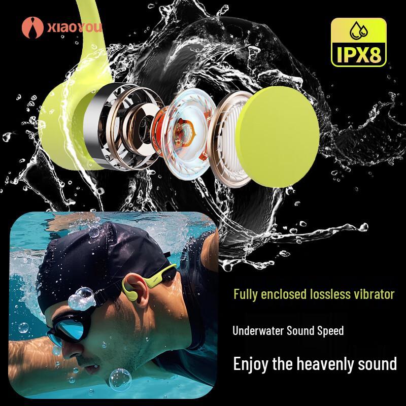 Xiaoyou X16pro IPX8 Waterproof Bone Conduction Sports Headphones