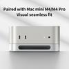Stolní stojánek Zvýšení počítače Prachotěsná základna Chladicí držák z hliníkové slitiny Dok pro Mac mini M4/M4 Pro