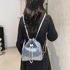 Niche Design Chain Backpack for Women Beautiful Casual Bucket Bag for Women New Style Travel Backpack
