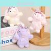 Plush Rabbit Keychain With Ribbon For Girls And Women Gift Accessory