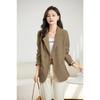 Casual Suit Jacket Women's Autumn Plus Size Women's Tops Fashion Age-reducing Suits