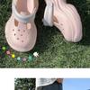 New Women's EVA Clogs: Non-Slip Beach Slippers, Thick Sole, Closed-Toe, Summer Footwear for Girls – Feels Like Stepping On Clouds.