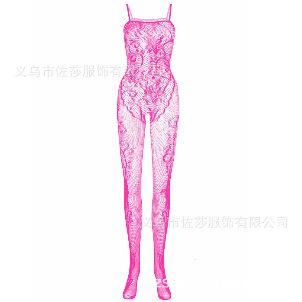 Sexy underwear sexy mesh onesie open-file hollow jacquard