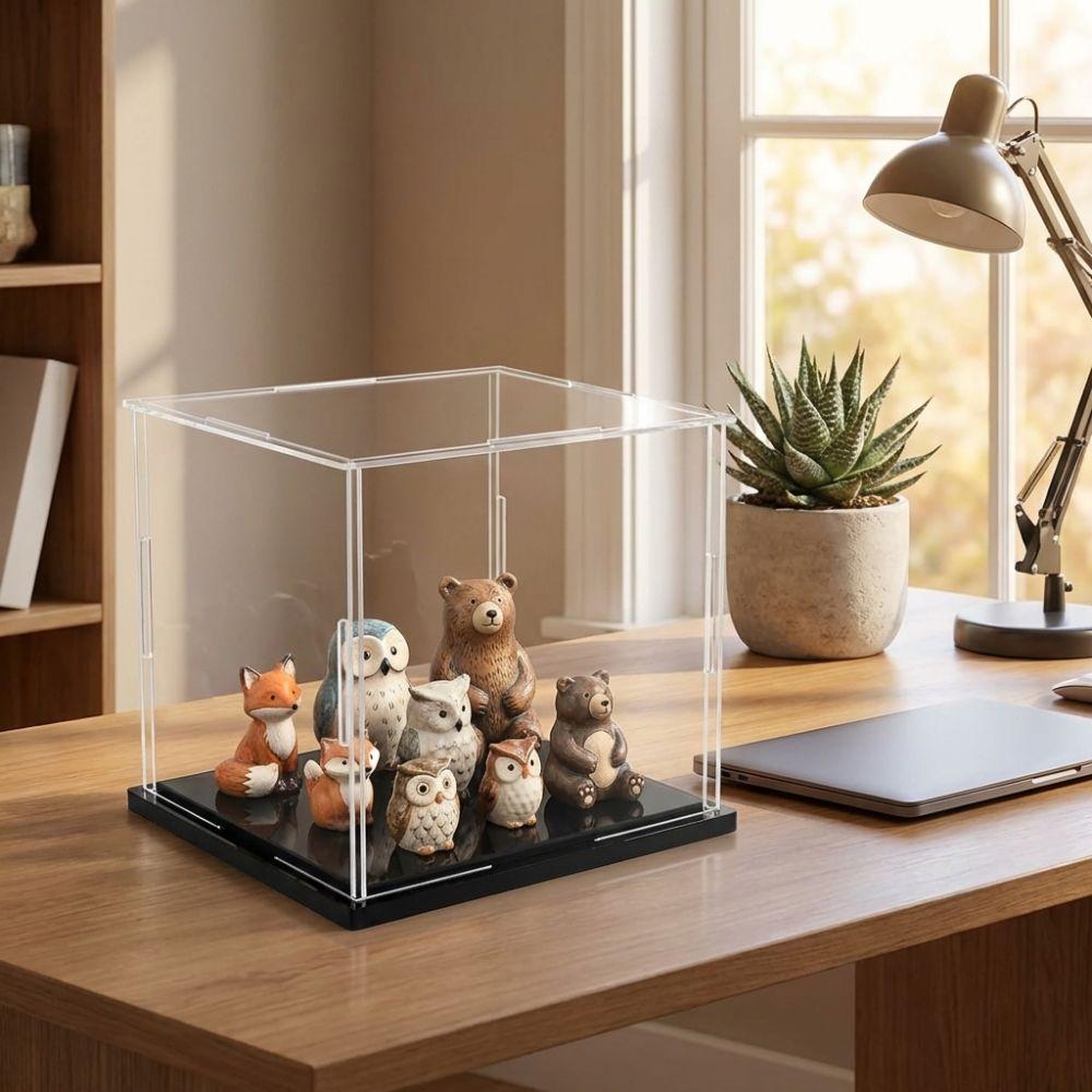 Assemble Dust-proof Display Box Anti-Scratch Toys Dust Cover  For Collectibles Toys