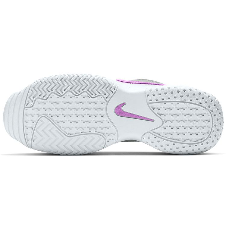 Nike Court Lite 2 Round Head Comfortable Shock Absorption Non-Slip Wear-Resistant Low-Top Tennis Shoes Women sneaker Gray Purple AR8838-024