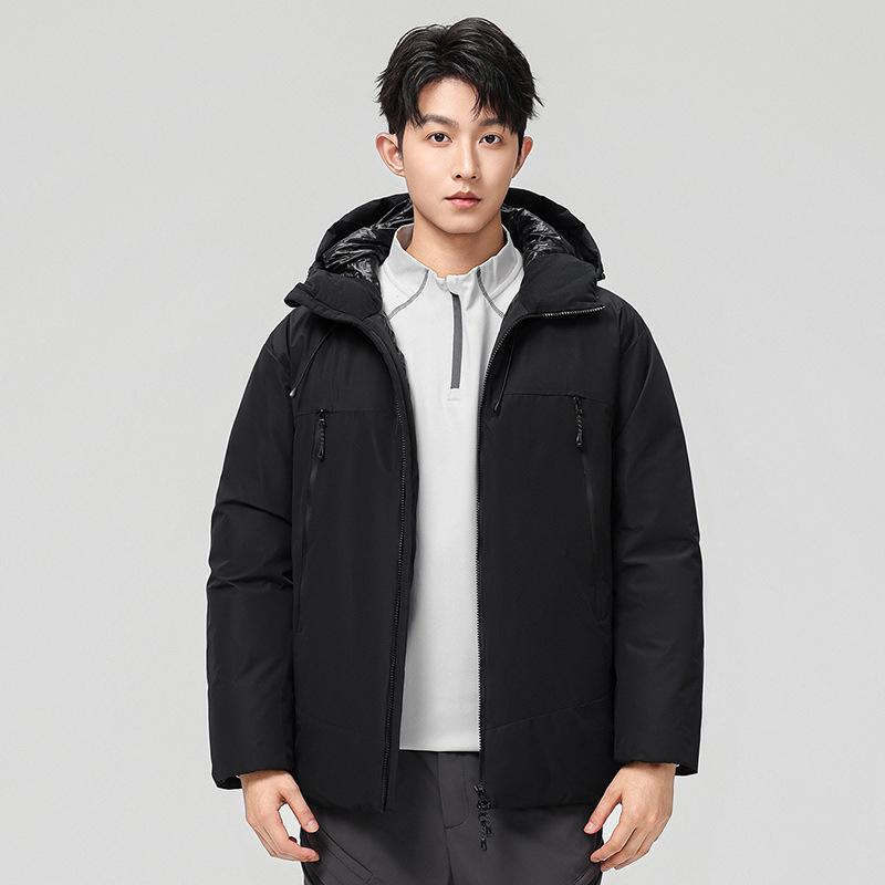 Men's Outdoor Windproof Waterproof Down Shell Jacket for Mountaineering