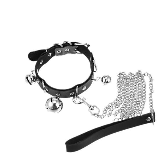 Bell Collar Women's Neckband Chain Neck Ring Men's Collar Chain Neck Ring Necklace Neck Ring Necklace Loop
