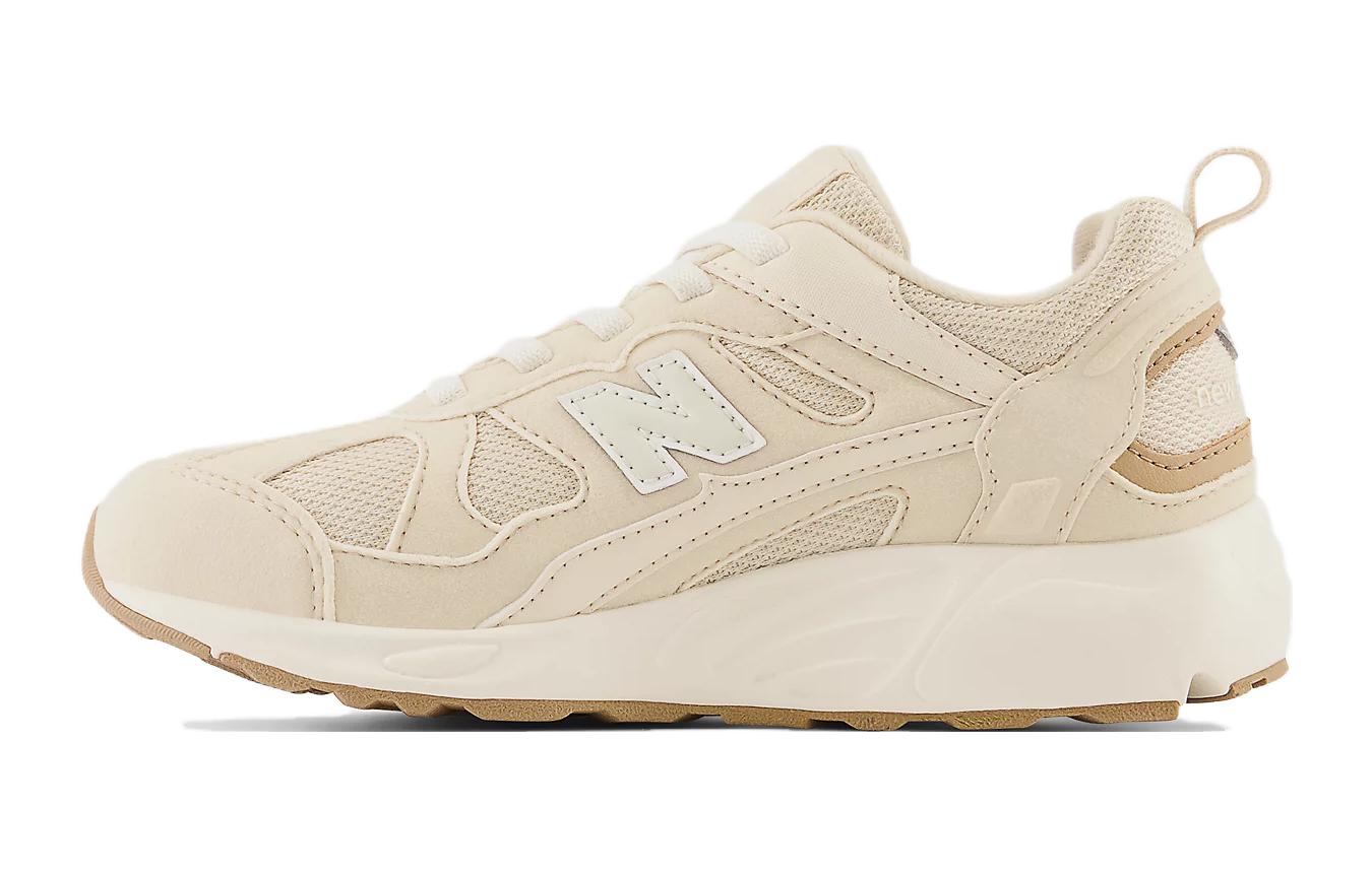 New Balance NB 878 Дышащие Низкие Детские Беговые Кроссовки Бежевые Детские PV878EC1 28