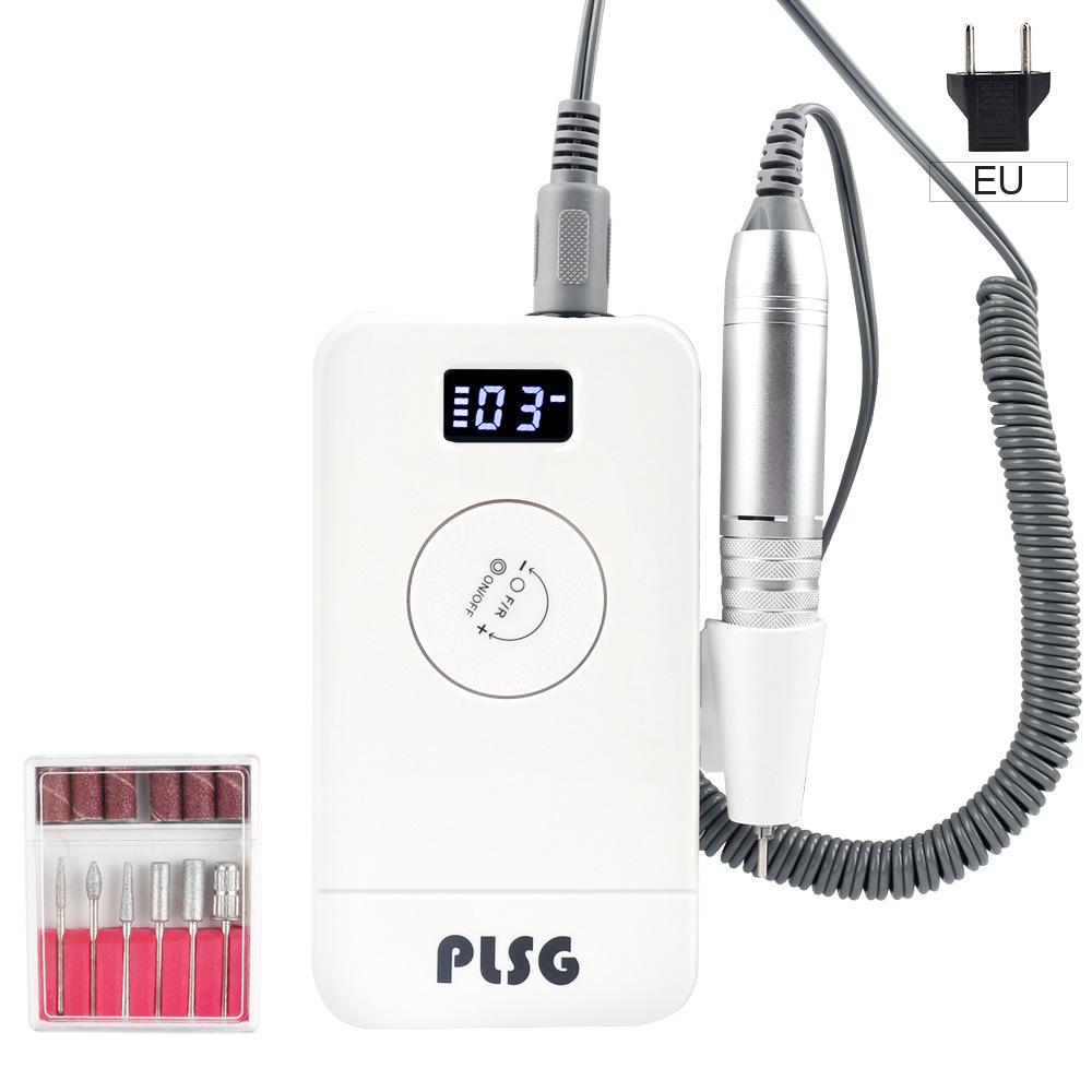 

Портативна акумуляторна машина для свердління нігтів 36 Вт 35000 обертів за хвилину Манікюрна машина Електрична пилка для нігтів Набір інструментів для нігтів для свердел для нігтів US Plug