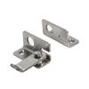 1PC Stainless Steel Anti-Theft Latch Stainless Steel Pin Door Latch Right-Angle Sliding Door Latch Pin Pet Cage Safety Door Bolt Latch