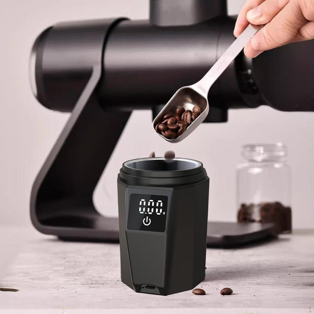 Digital Dosing Cup Coffee with Scale Multi Purpose Easy Use Compatible for 58mm