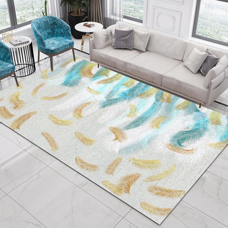 Non Slip Hair Carpets Fur for Living Room Solid Color Thick Velvet Furry Floor Mat Children's Pink Fluffy Rugs Modern Home Decor