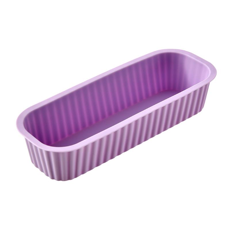 1 Pcs Silicone Rectangular Cake Mold Diy Ice Cube Tray Bread Pan Cake Toast Pancake Moulds Baking Molds Tools