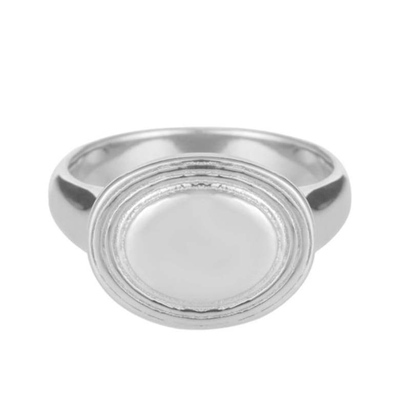 Invisible collage VESTIGE RING_SILVER