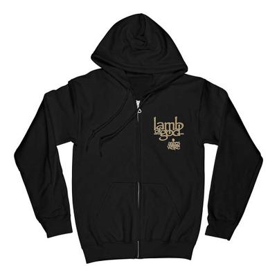 Lamb Of God Unisex Adult Ashes Of The Wake Album Cover Full Zip Hoodie