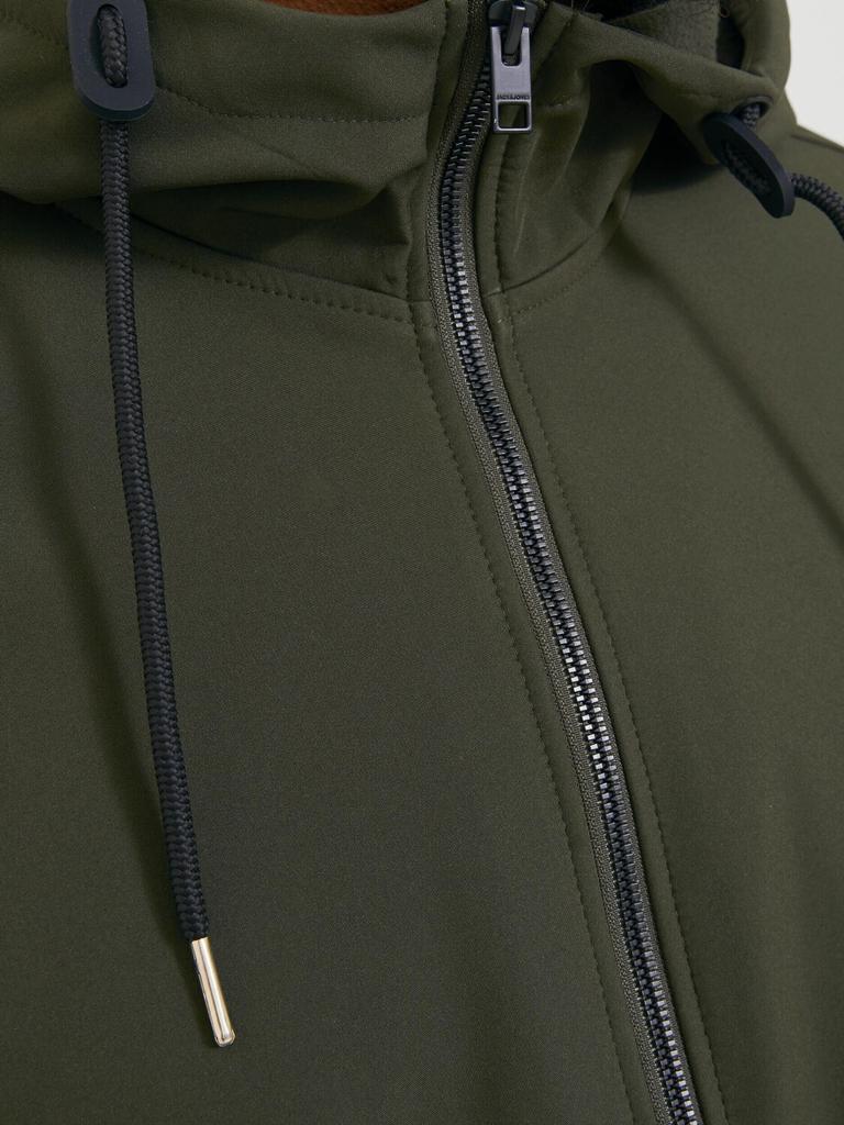Winter Jacket Jack & Jones Jjebasic Softshell Hood Noos Pls (12236331) Rosin
