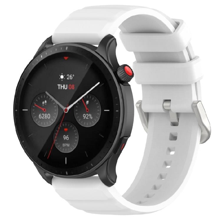 For GTR 4 Adjustable-Bracelet Smartwatch Band Sweatproof Breathable Silica Strap
