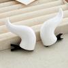 Devil Horn Hair Clip Halloween Party Dressingup Side Clip Costume Props Headwear