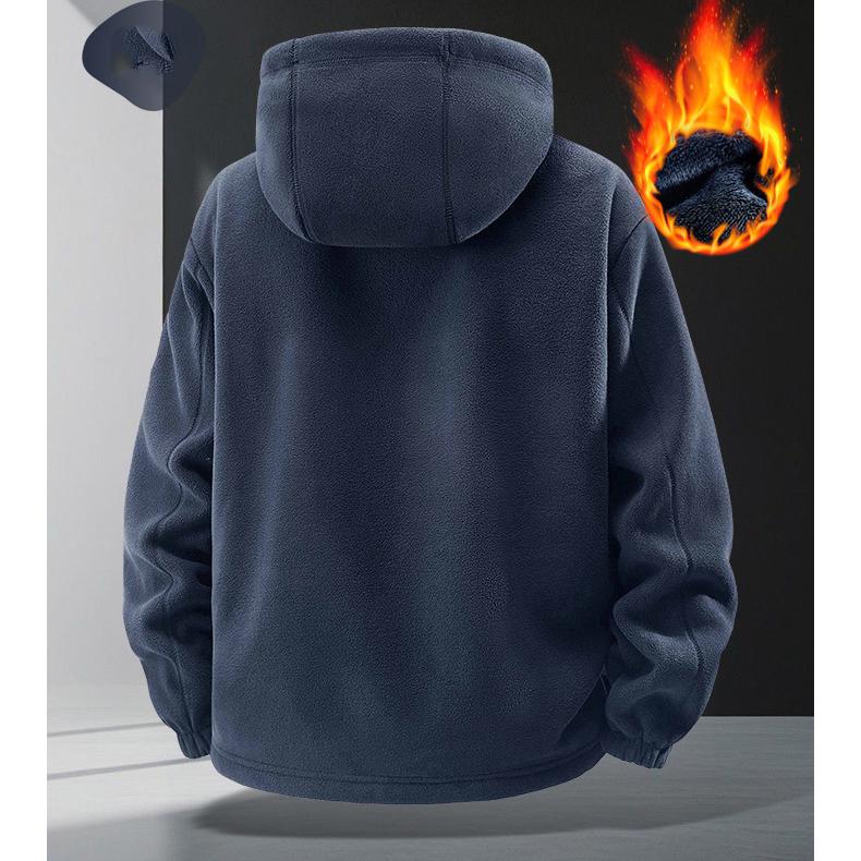 Men's Autumn  Winter Outdoor Hooded Jacket Daily Wear At Home, Travel, Parties Outdoor Fashion Versatile, Enhances Temperament Streetwear Travel Wear.