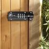4 Digit Pin Code Security Lock Anti-theft Keyless Door Catch Digital Deadbolt Lock  Outdoor