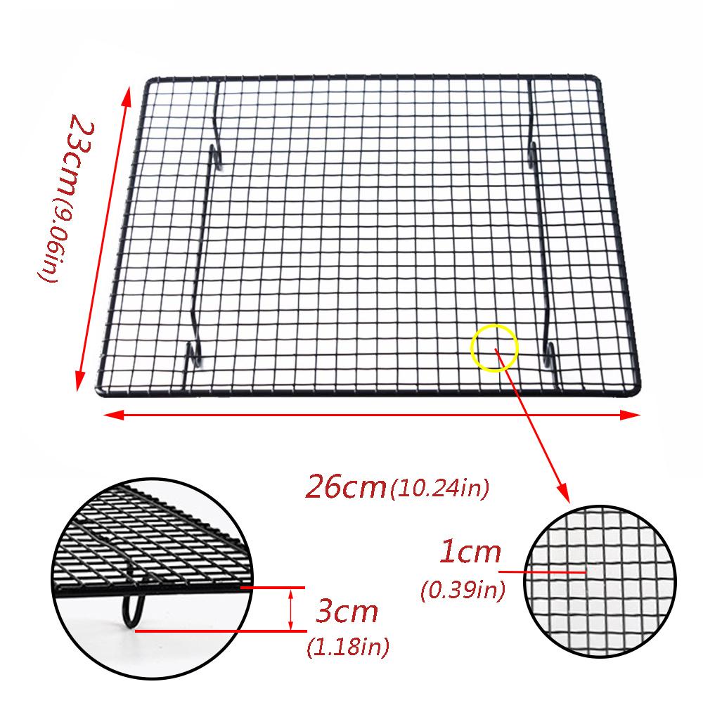 Kitchen baking tools Stainless Steel Cooling Roasting Rack Heavy Duty Thick-Wire Grid for cooking Jelly Roll Pan Oven