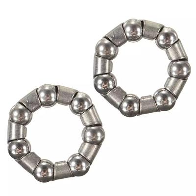 Cycling Silver 7 Balls MTB Bike Bicycle Bearings Bicycle Hubs Bicycle Front Hub Cycling Bearing