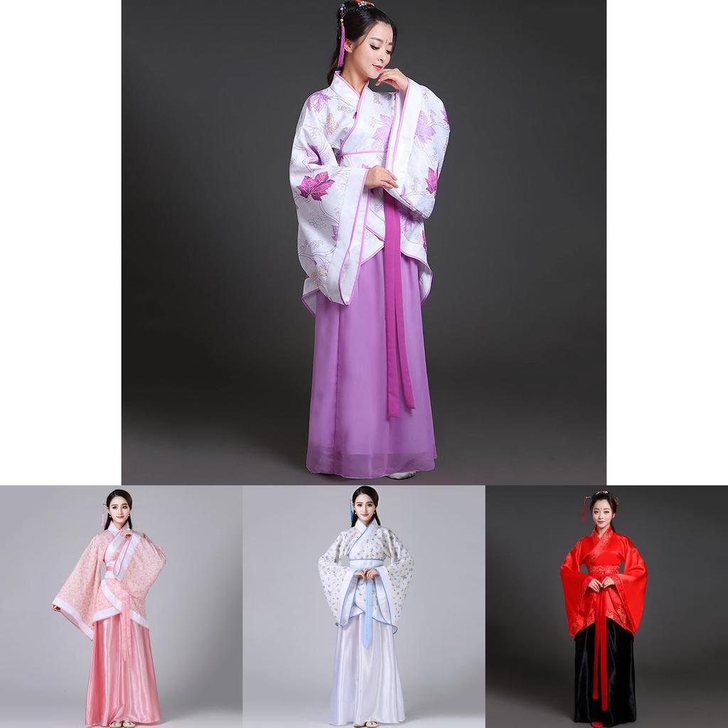 Stunning Fairy Hanfu Dress For Women With Superior Quality Polyester And Spandex