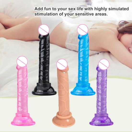 Dildo Anal Masturbator Moro Praktisk Utmerket Fleksibilitet Kvinnelig G spot Masturbator Dildo